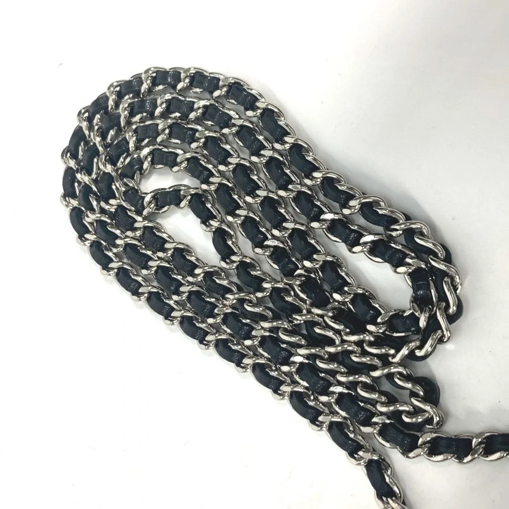 CHANEL Black Logo Pochette Shoulder Bag - Picture 13 of 13